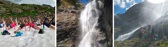 День 3. Софийские водопады, перевал Софийское Седло